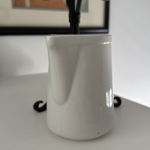Porcelain White Creamer Small Jug for Decorative Use Only - Picture 2 of 10